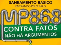 Não à MP 868: contra fatos não há argumentos